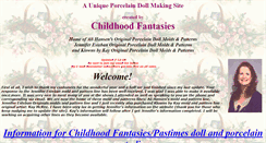 Desktop Screenshot of childhoodfantasies.com